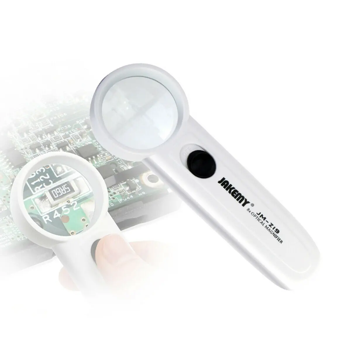 

Универсальная Оптическая лупа 8X с светодиодный светкой, комплект со светодиодной лампой, портативный прибор для ремонта электроники, часов, мобильных телефонов, запчасти для цифровых инструментов