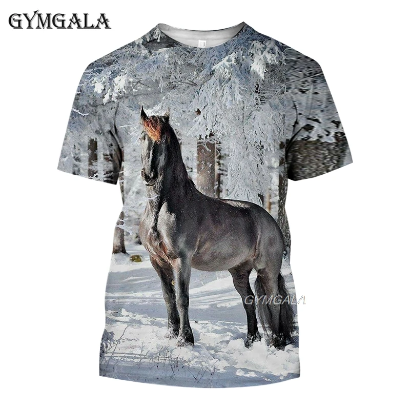 

Fashion 3D Men T Shirt for Boy 2021 Comfort Teens Summer Funny Animal Print Top Short Sleeve T Shirt Boy Girl Wear Tops