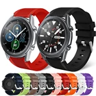 Ремешок силиконовый для Samsung Galaxy Watch 3 41 мм 45 мм, спортивный смарт-браслет для Galaxy Watch 42 46 мм