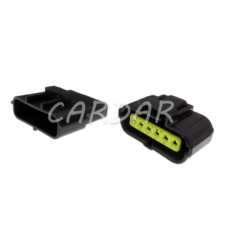 

1 Set 6 Pin 184060-1 Auto Gasoline Pump Socket Accelerator Pedal Connector For Ford Focus KIA Hyundai Mitsubishi
