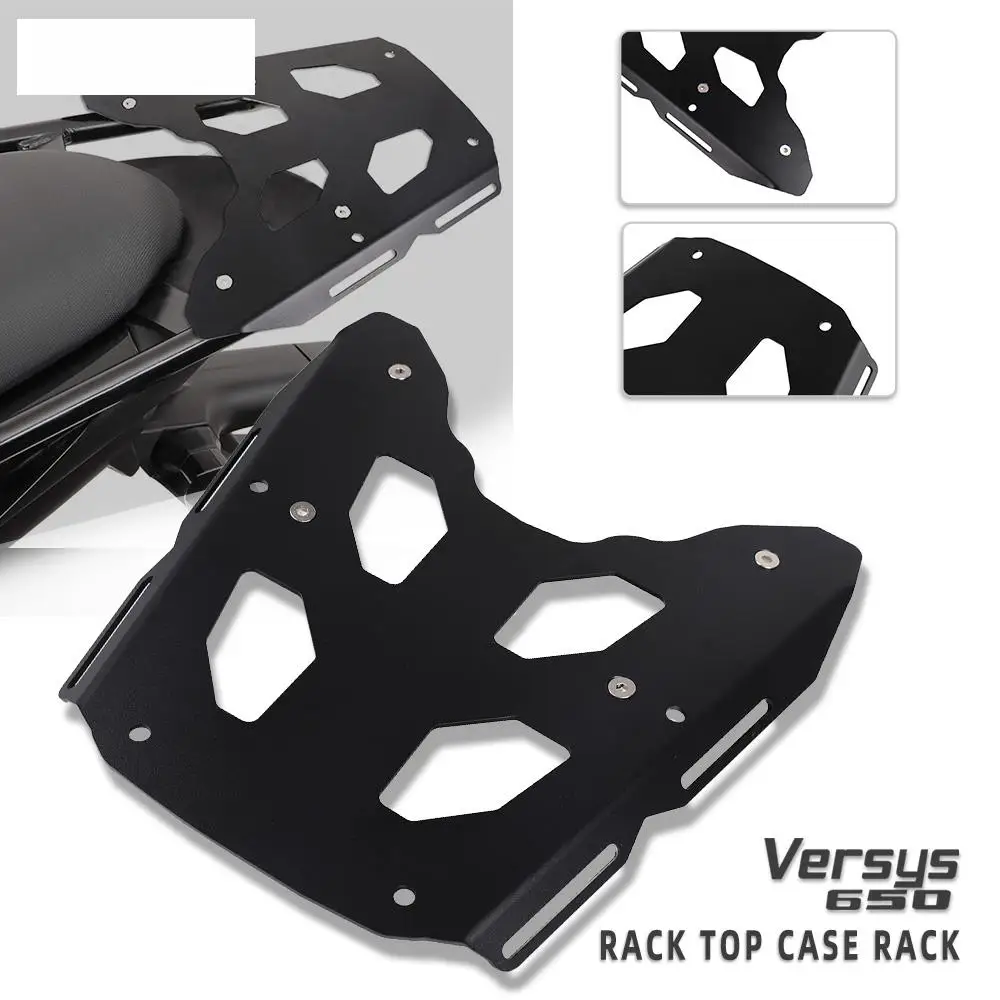 FOR Kawasaki Versys 650 2015 2016 2017 2018 2019 2020 2021 Motorcycle Luggage Carrier Cargo Rack Shelf Bag Stand Holder Trunk