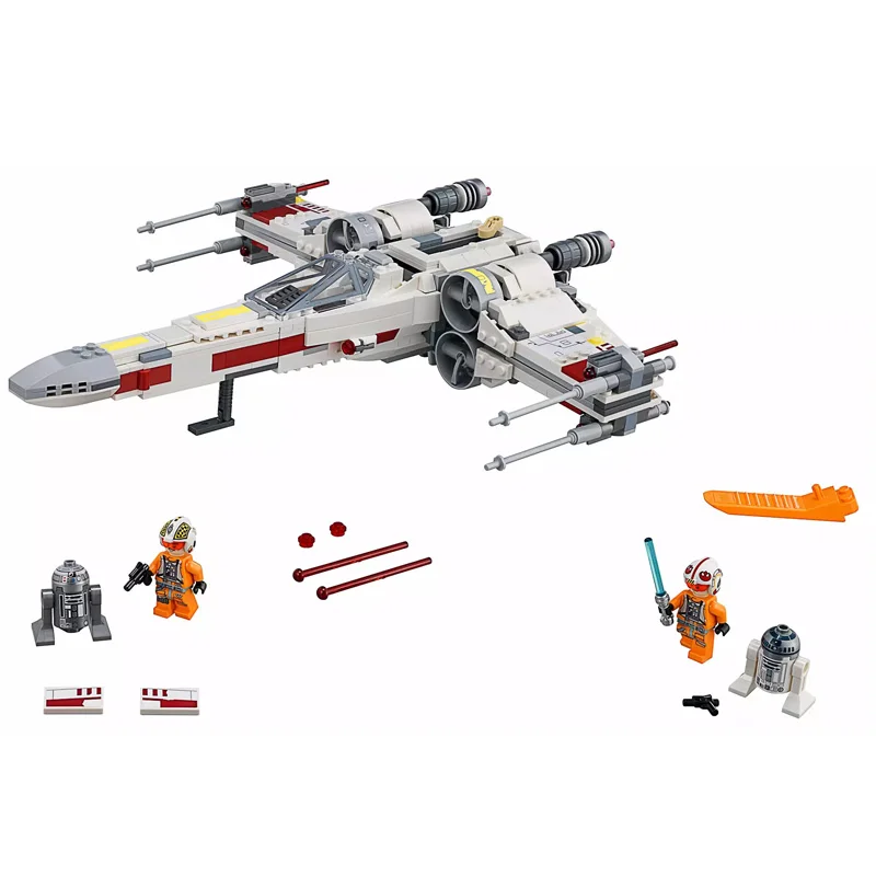 731 шт Звездные войны Серия X-wing Звездный боец Строительные блоки Совместимые с