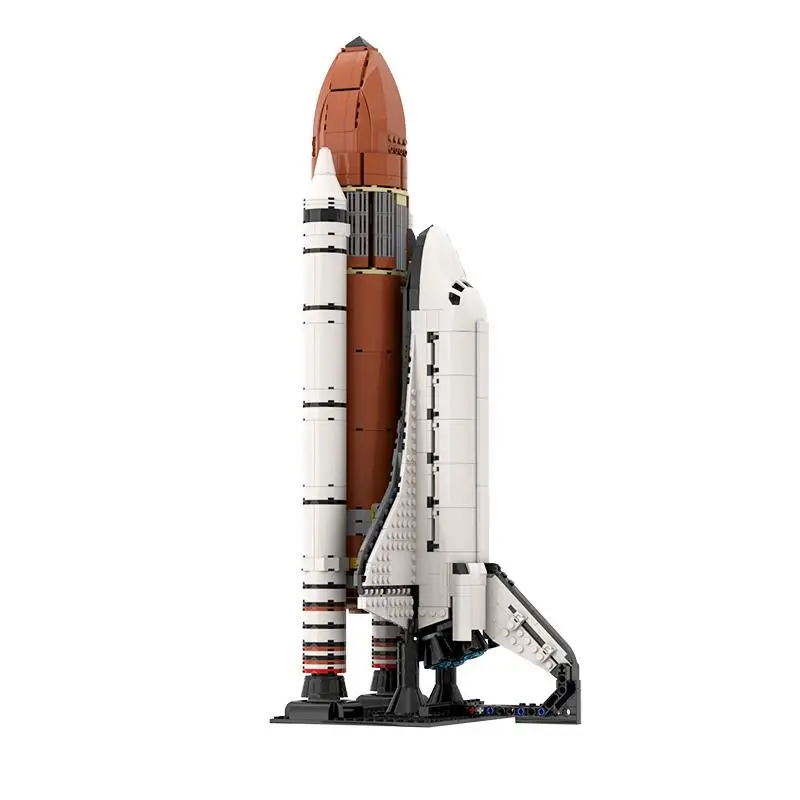 

Экспедиция США космический корабль ракетный пусковой центр Вселенная Explorer High-Tec город астронавт фигурки строительные блоки игрушки подарк...