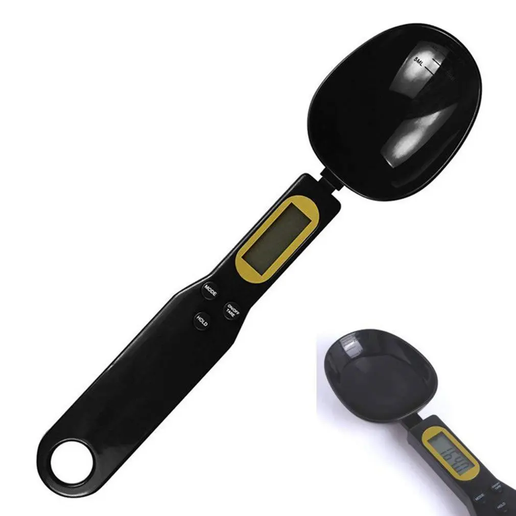 

500g 0.1g Digital Measure Spoon Scale Mini LCD Kitchen Scale Weight Balance Gram Measuring Tools Food Scale For Grain