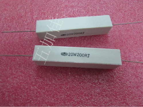 

Original New 100% RX20W 200RJ 200OHM 5% horizontal cement resistance 62X12X12MM (Inductor)