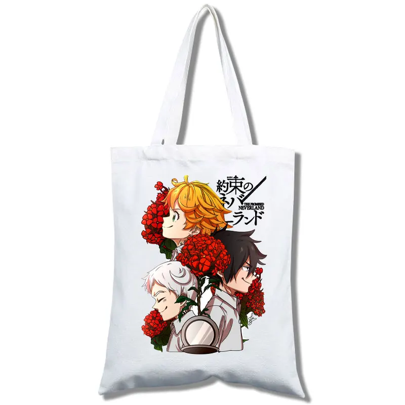 

the Promise Neverland-Reusable Shopping Bag, Jute Bag, Eco Tote