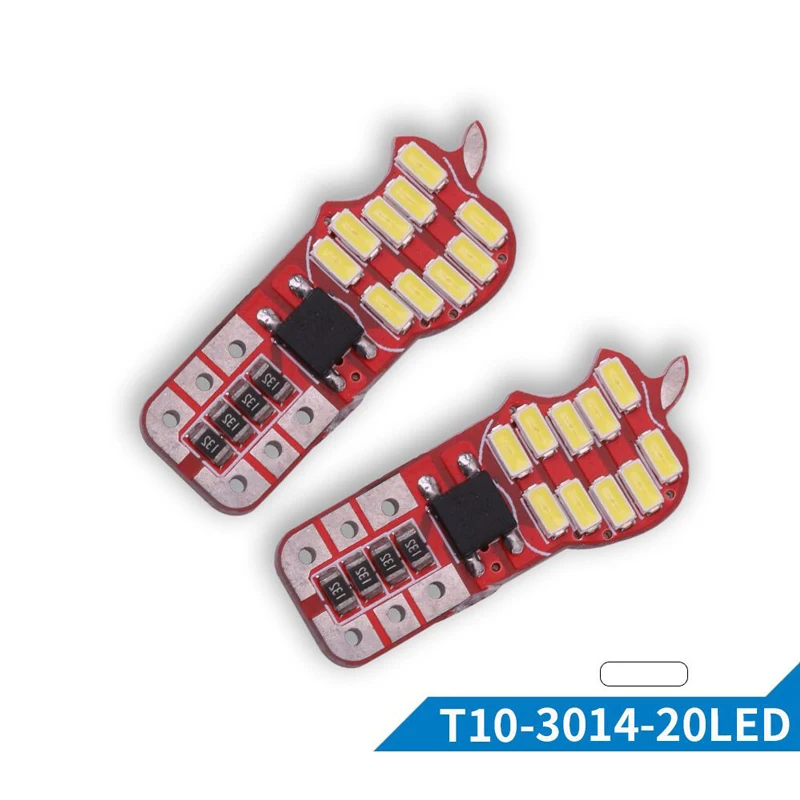 5x светильники Apple автомобиля 3014 T10 W5W 194 LED Canbus Нет Ошибка Авто клиновидный для