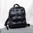 Новинка Осень-зима 2021 корейская модная объемная хлопковая воздушная сумка унисекс большой вместимости водонепроницаемый деловой рюкзак