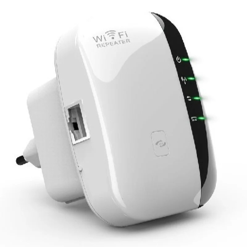

2021 New Arrival HCX 588004 Wireless Wifi Repeater Wifi Range Extender Router Wi-Fi Signal Amplifier 300Mbps WiFi Booster