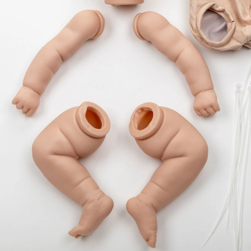 

Realistic Girl Gifts Infant Bed Nap Reborn Newborn Baby Toy with Fine Material Infant Smile Face Baby Dolls