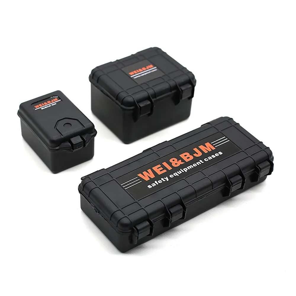 Открывающийся ящик для инструментов на крышу украшение 1/10 TRX4 Defender TRX6 G63 SCX10 90046 D90