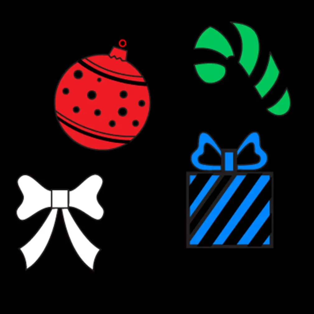 

Outdoor LED Lawn Lamps Laser Spots Projector Waterproof 12 Cards Party Light Christmas XmasSnowflake Lights US/EU/UK/AU Plug