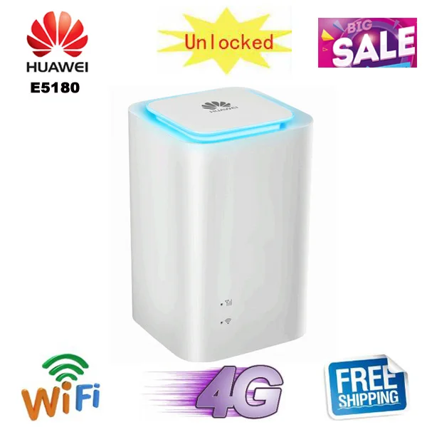 Разблокированный huawei E5180 E5180s-22 4G LTE Cube 150 Мбит/с 4G CPE wifi маршрутизатор