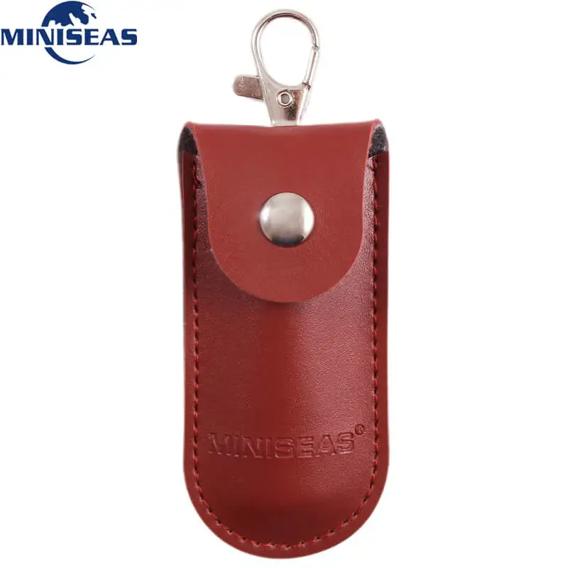 MIniseas 2 цвета портативный брелок для ключей пакеты для usb флэш-накопителя - Цвет: Красный