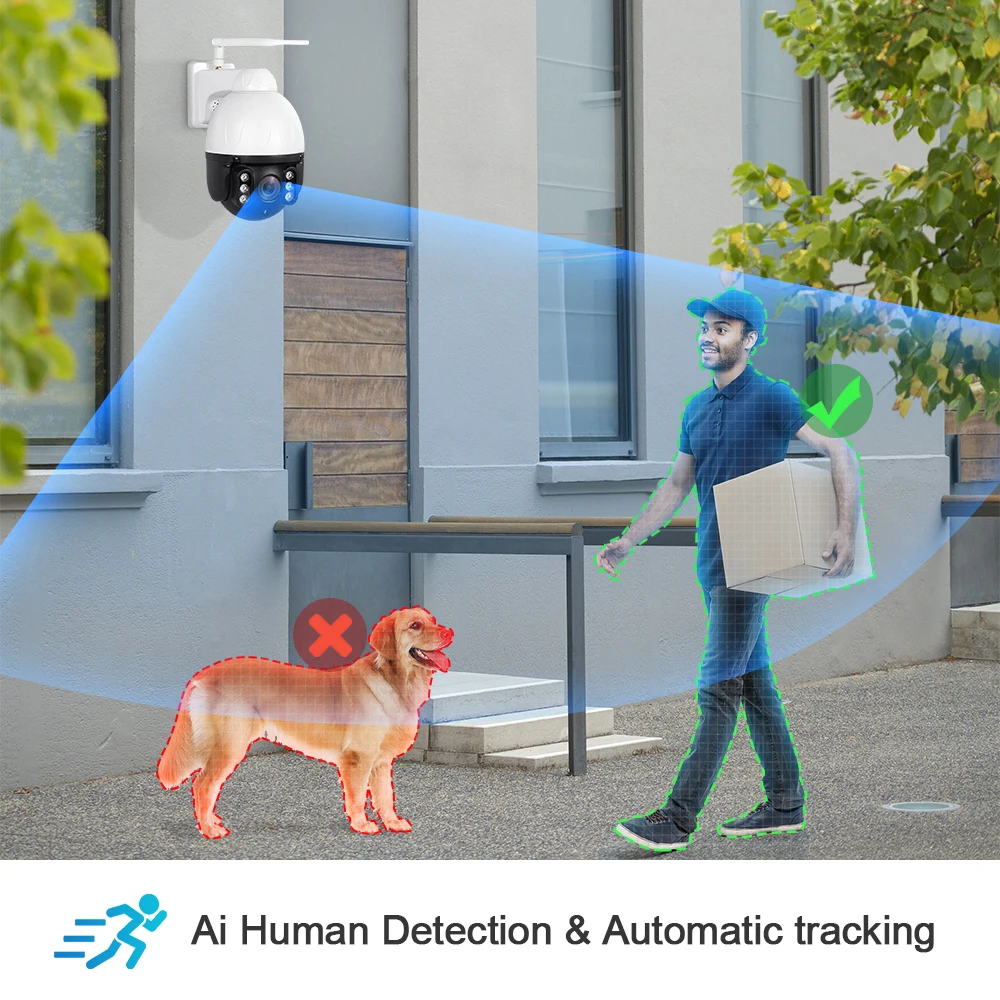 shiwojia security action camera wifi outdoor 5mp 20x zoom 360 ptz dome metal ip cctv wireless ip66 surveillance camhi cam free global shipping