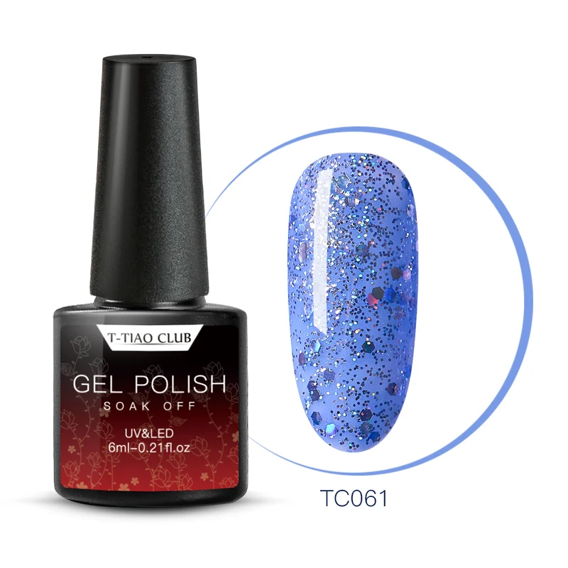 S05776 Блестки для ногтей Гель-лак набор УФ Vernis Полупостоянный матовый верхнее покрытие ногти гель лак дизайн ногтей маникюр гель лак - Цвет: S05776