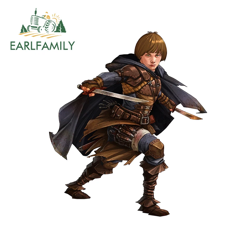 

EARLFAMILY 13 см x 11,3 см для халфлинга изгой вор Автомобильная наклейка граффити солнцезащитный устойчивый к царапинам самодельная наклейка кондиционер Декор