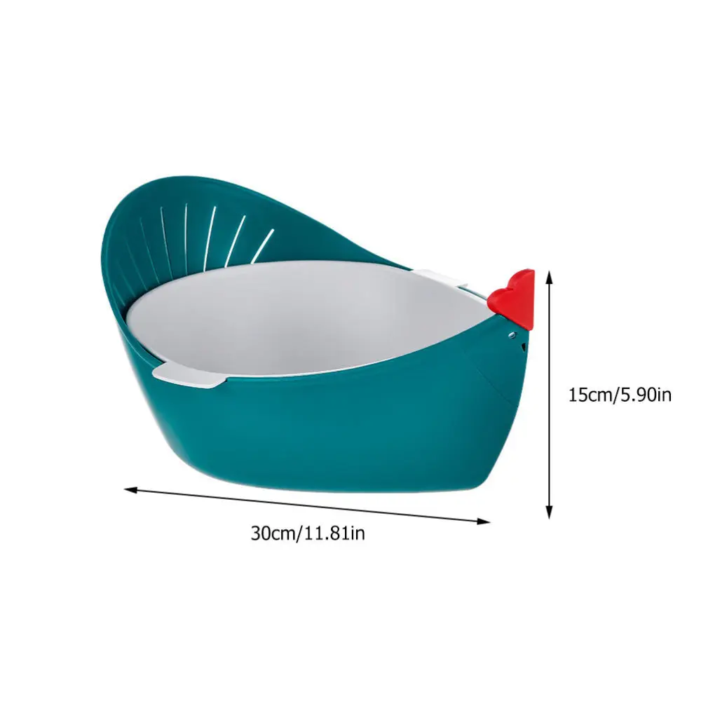 

1pc Food Washing Drying Basket Creative Kitchen Fruit Vegetable Drainer Basket