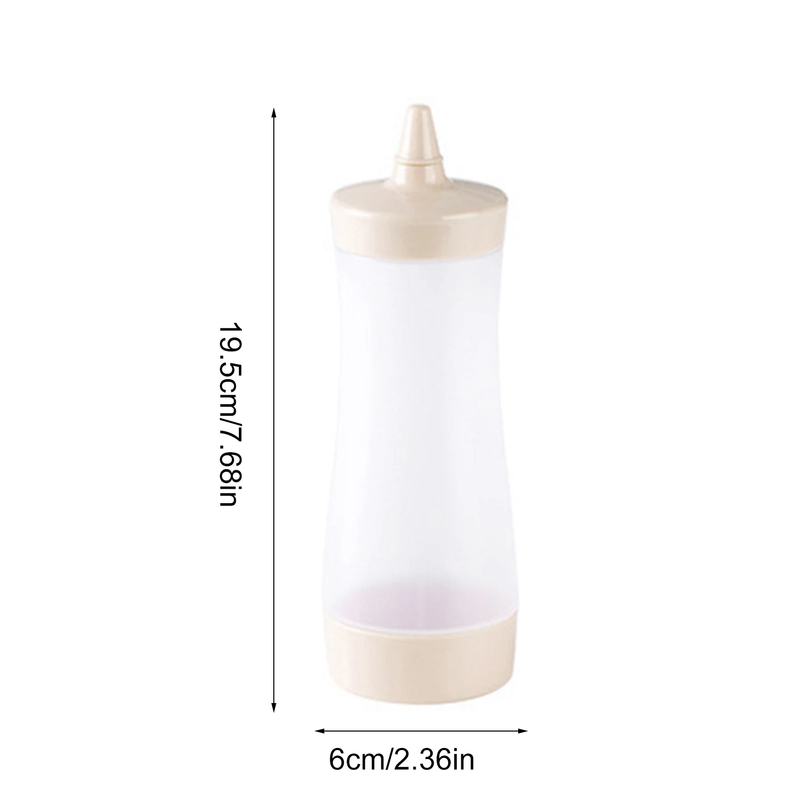 Пластик приправы Squeeze бутылок Кухня кетчуп диспенсер для соусов горчичного цвета