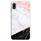 FunnyTechЧехол для Wiko Y70 l комбинированный чехол с мраморной текстурой версия 4