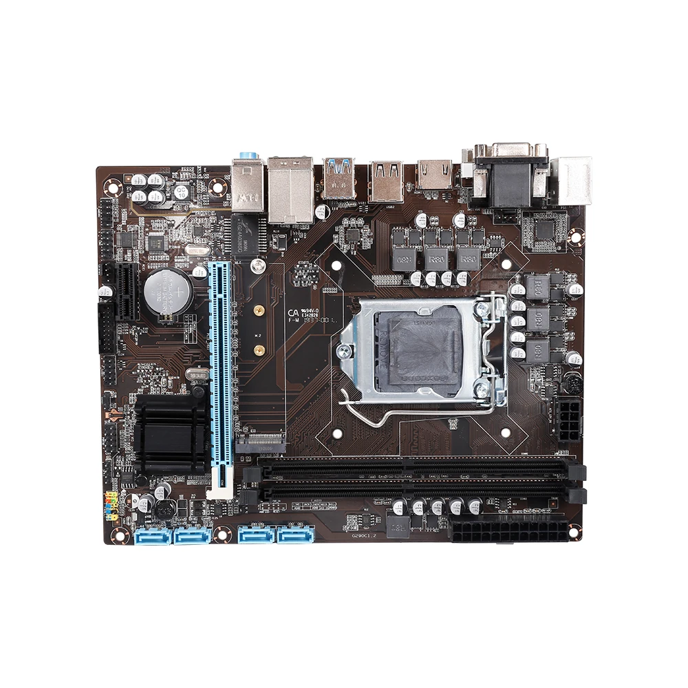 Материнская плата VEINEDA DDR4 H110 G290 LGA 1151 поддержка 2xDDR4 2400 2666 MAX 32 ГБ PCI E 1X 16X для Intel | Отзывы и видеообзор