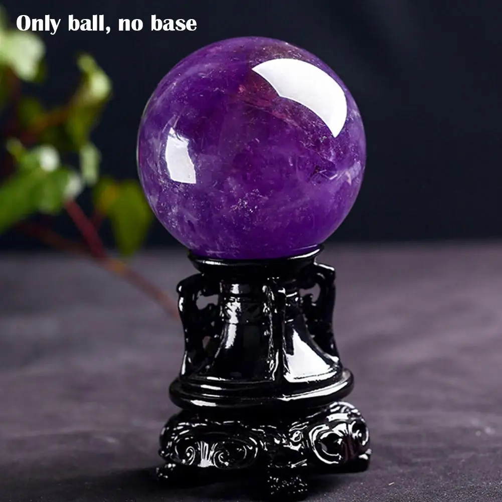 20-25мм Натуральный Аметистовый Кварцевый Шар Большой Красивый Кристальный Шар Исцеляющий Фиолетовый Камень Декоративные Украшения для Гостиной Мечтательные