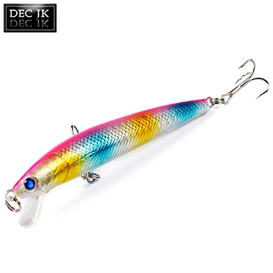 1 шт. плавающий Джеркбейт гольян 10 см 7 5 г кренкбейт воблер лазерная яркость
