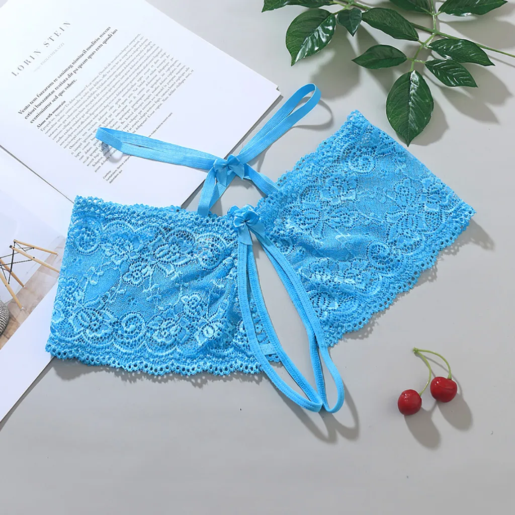 

Sexy Lingerie Thongs Crotchless Women's Panties Low Waist Lace Sexy Underwear Briefs Porn Open Thong Sex Shorts Erotic G-string