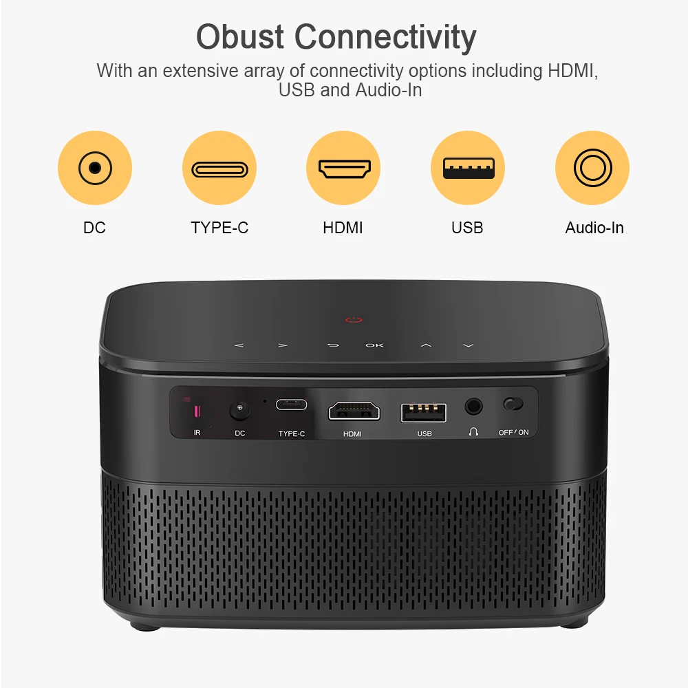 Проектор ThundeaL T616 DLP с активным затвором и поддержкой 3D HD 1080p | Электроника