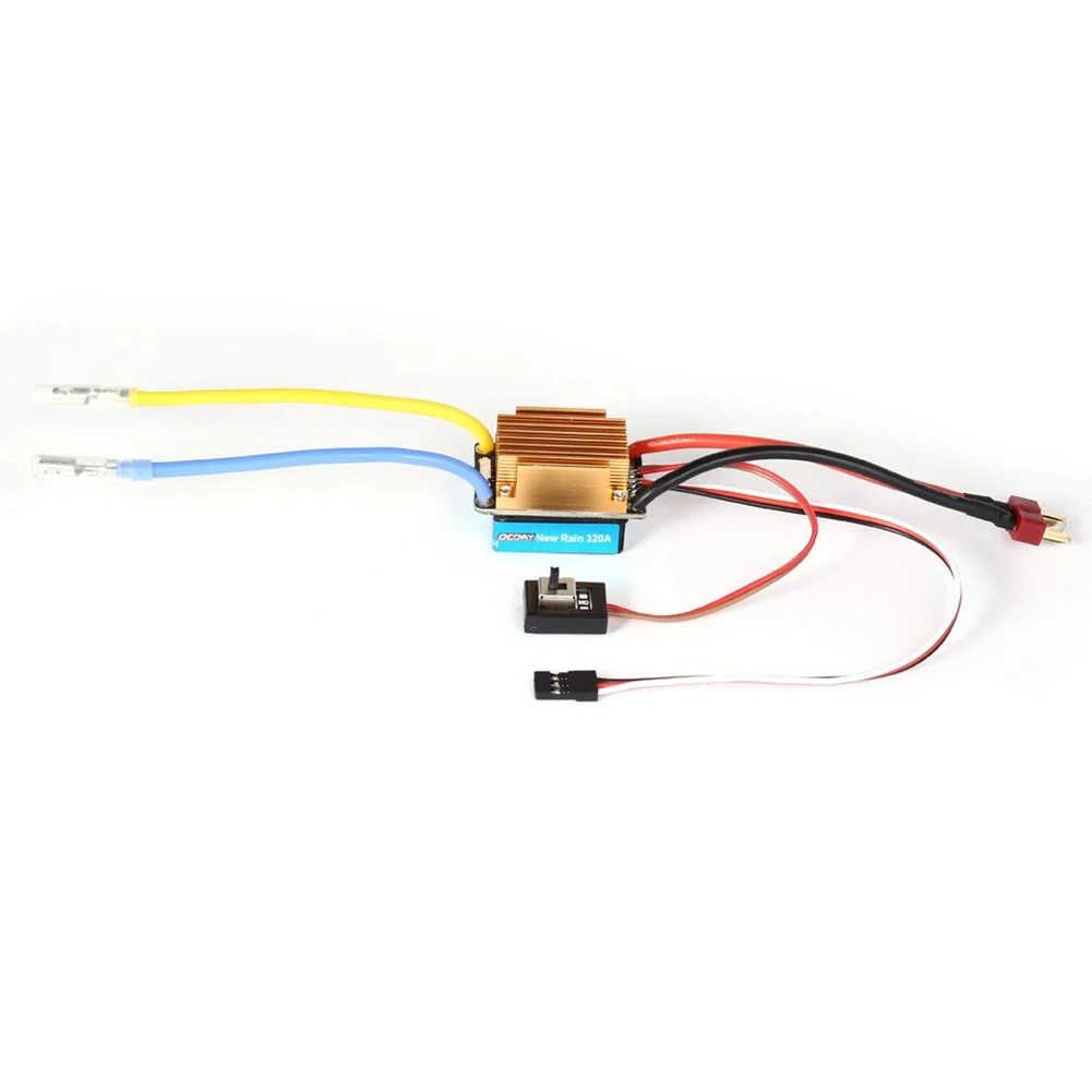 Hot Sale Waterproof OCDAY 3S 60A Brushed Motor ESC Electronic Speed Controller Without Fan Fits For Tamiya 1/10 RC Car | Игрушки и хобби