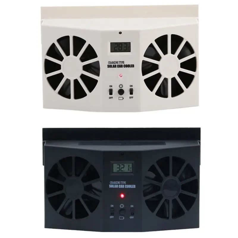 ONEWELL 2 цвета высокой мощности автомобиля солнечной энергии ed вытяжной вентилятор