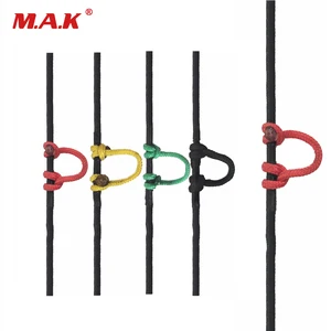 Комбинированная кольцевая веревка с бантом, 18 м, веревка с застежкой, веревка с бантом, u-образная веревка, аксессуары для стрельбы из лука