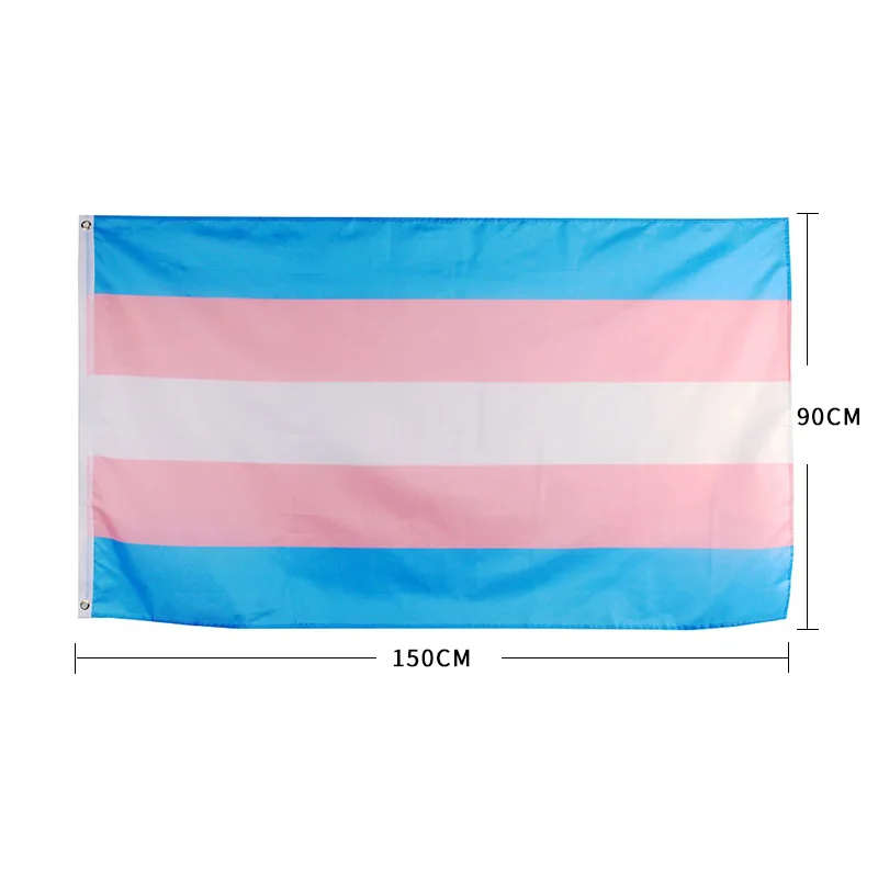 Asual Pride флаг люверсы баннер транссексуалов геев лесбиянок радужный 90 см x 150