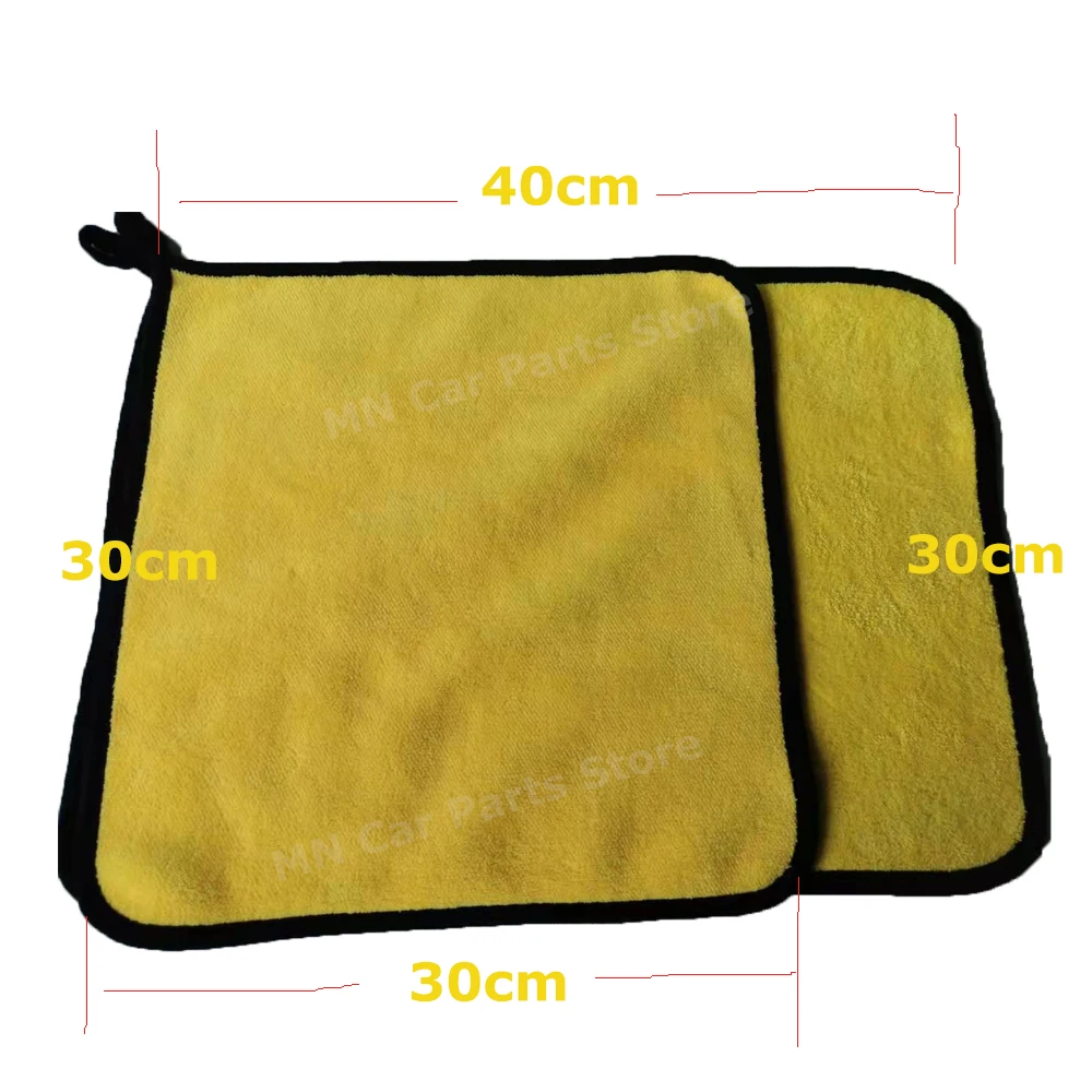 

Car Wash Cleaning Towel Coral Fleece Super Absorbent Microfiber Home Car Clean Cloth For Toyota 30x30/40cm
