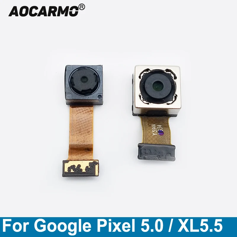 Модуль фронтальной и задней камеры Aocarmo большая камера гибкий кабель для Google Pixel 5