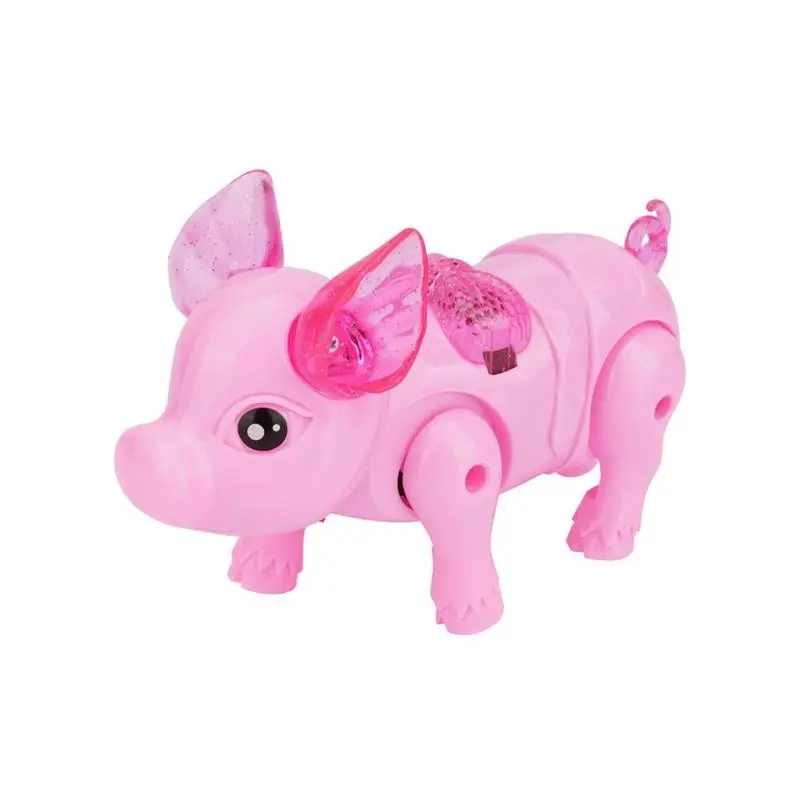 

Electronic Walking Pig LED Glow Pet Toy For Children Electric Musical Flashing Toy Kids Interactive Children Educational Toys