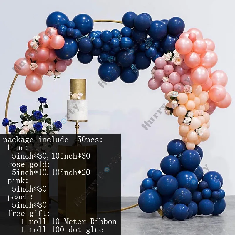 150 шт. воздушные шары для вечеринки в честь Дня Рождения|Воздушные и аксессуары| |