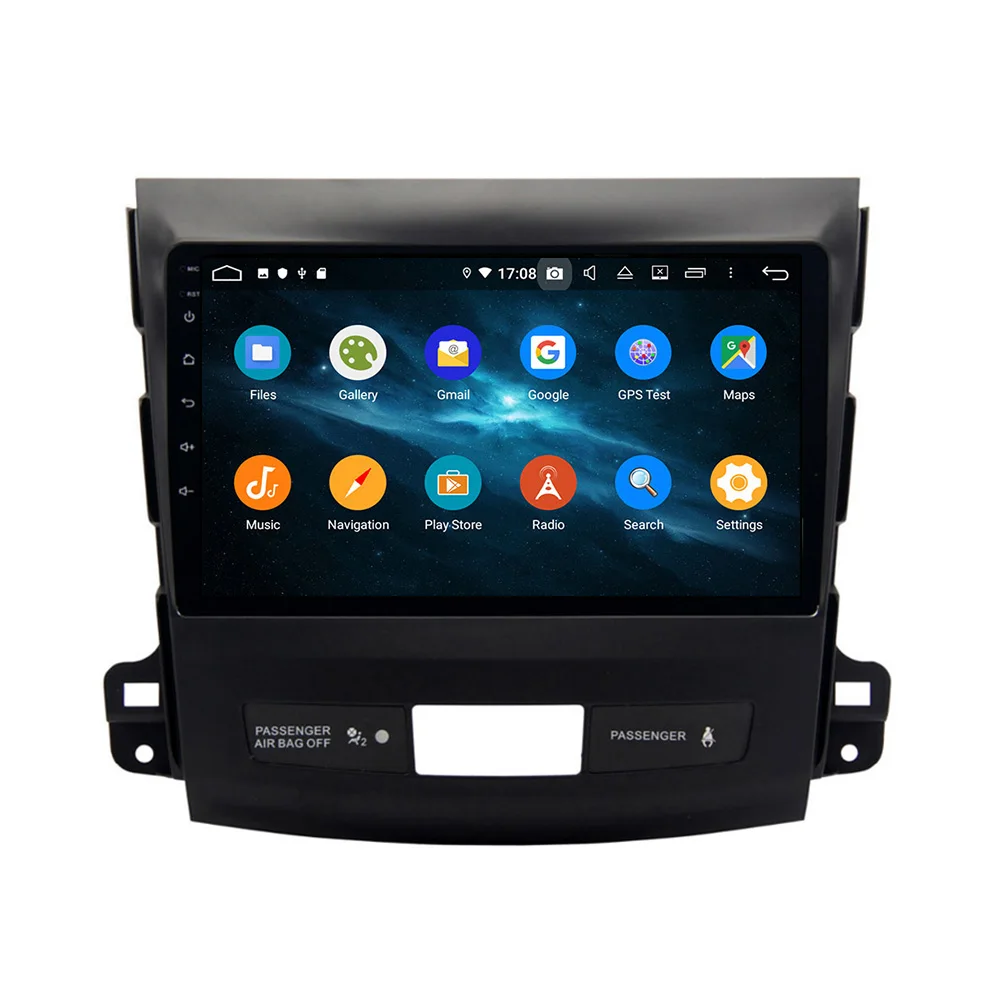 Автомагнитола 2 Din для Mitsubishi Outlander 2006-2012 Android стереоприемник GPS-навигатор