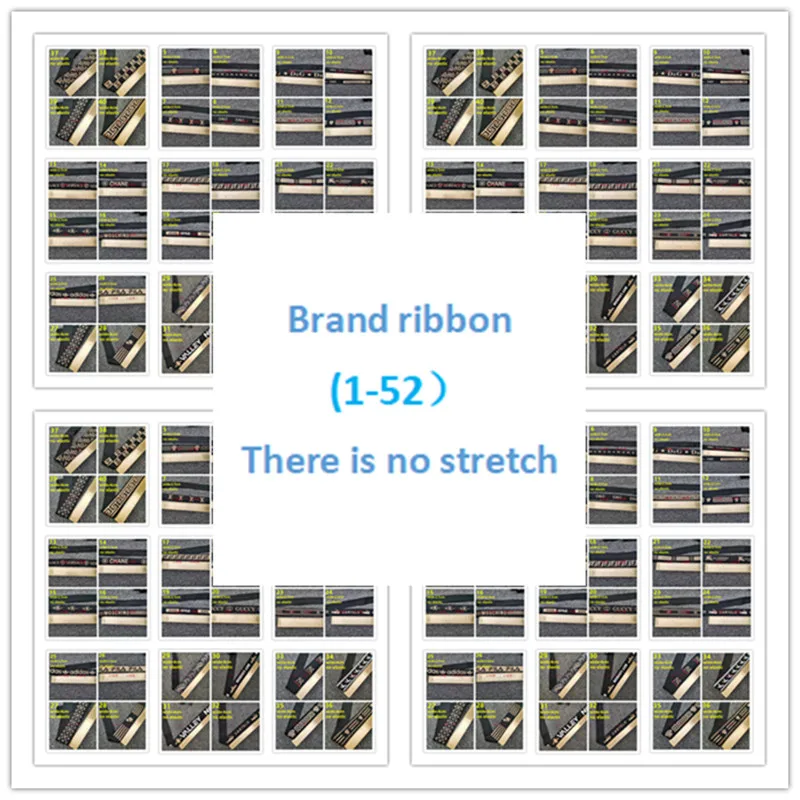 (1-52) жаккардовая полиэфирная лента с буквами разноцветная коробка для одежды