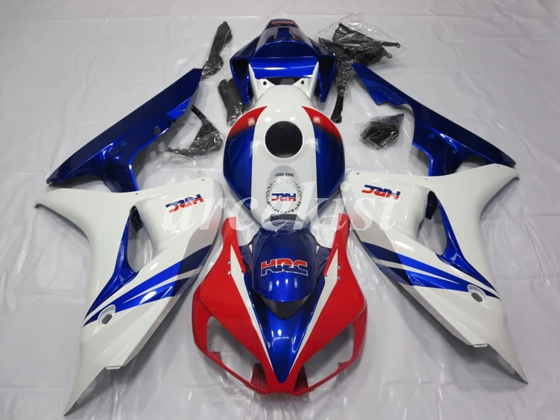 Kaufen Top Injection Mold Neue ABS Verkleidungen Kit Fit Für CBR1000RR 2006 2007 06 07 1000 RR CBR1000 Karosserie Set Orange Schwarz