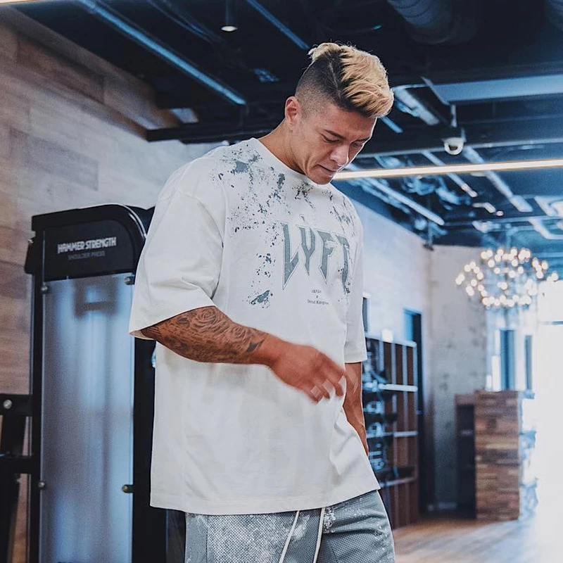 

Quick Dry Men's Casual Sports T-Shirt + Shorts Suit Summer Running Sportswear Sports Shirt Sports Set Gym Jogging Clothes