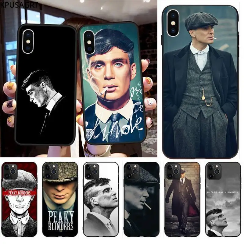 

Peaky Blinders Black Cell Phone Case for iphone 12 pro max 11 pro XS MAX 8 7 6 6S Plus X 5S SE 2020 XR case