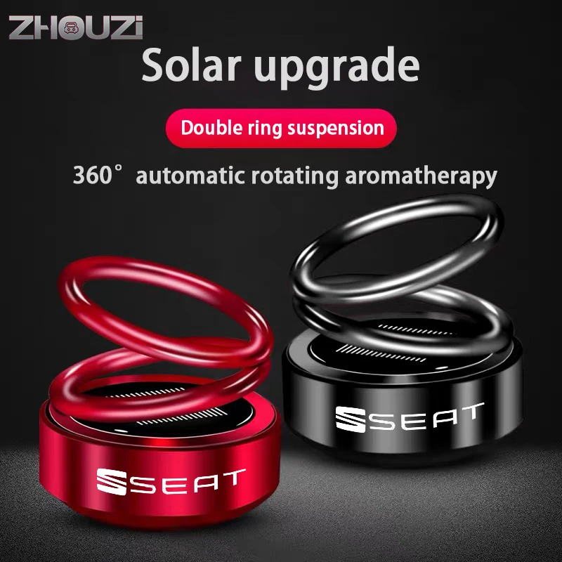 Автомобильный освежитель воздуха на солнечной батарее для Seat FR Leon MK3 MK2 5F Ibiza Altea 6j