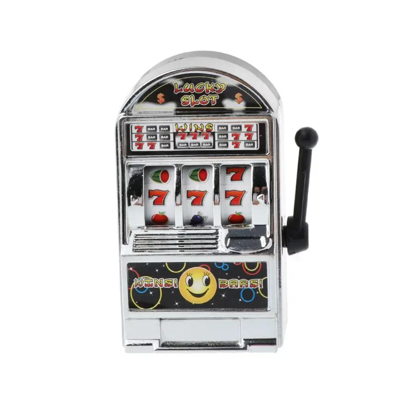 1pc Lucky Jackpot Mini Fruit Slot Machine Fun Birthday Gift Kids Educational Toy | Спорт и развлечения
