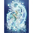 DIY вышитый бриллиантами Ангел полная Мозаика из стразов Горный хрусталь живопись 5D Вышивка крестиком Единорог Ангел узор декор комнаты фея