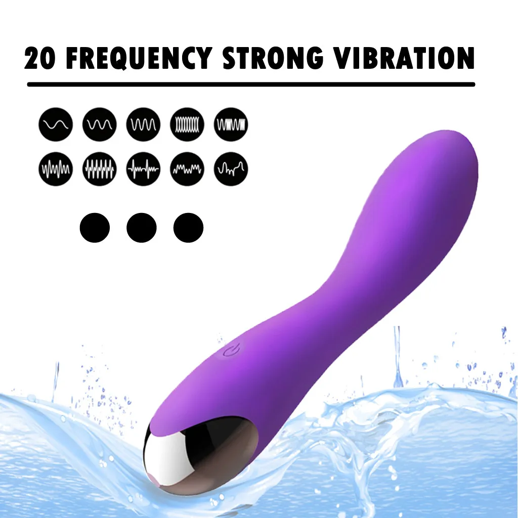 Большой/маленький фаллоимитатор вибратор интимный G Spot Волшебная палочка