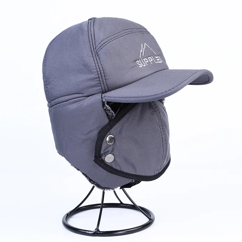 

Шапки-бомберы для мужчин и женщин, мужские пары, для верховой езды зимой, плюшевые утолщенные теплые и холодные защитные маски для ушей, авиа...