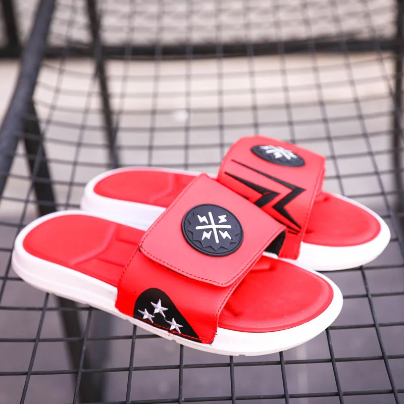 

So CoolSummer Wear Korean-Style Couple's Outdoor Net Red Beach Non-Slip Sandals Fashion Mens Slippers