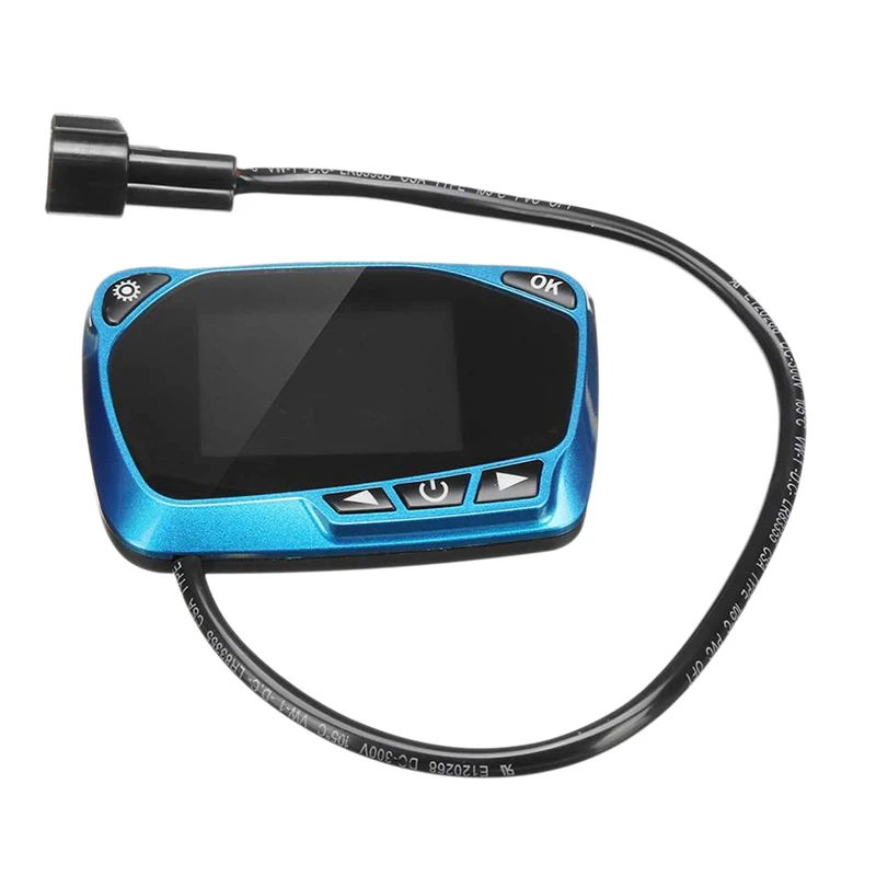 12V / 24V Blue LCD Monitor Parking Heater Switch Universal Heating Device Controller Remote Control Replacement Parts Re | Автомобили и