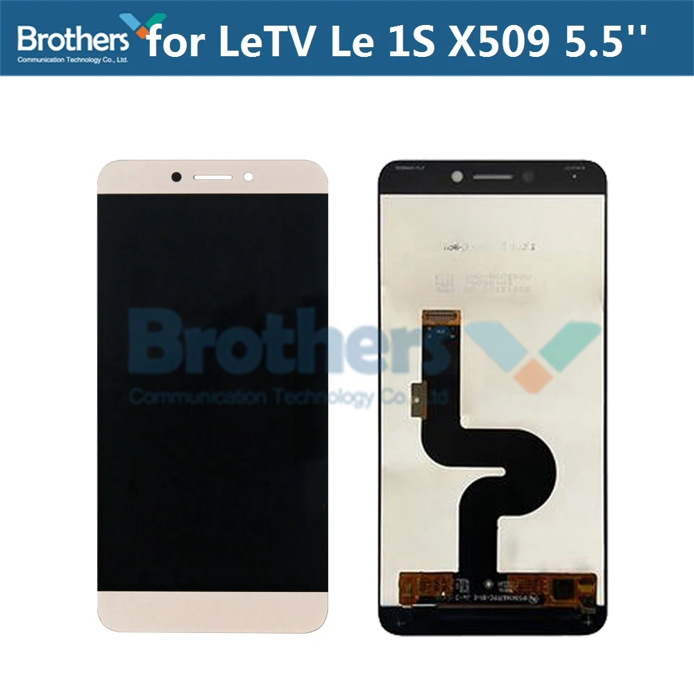 lcd display for letv x509 lcd screen for letv le 1s x509 lcd assembly touch screen digitizer 5 5 x509 tested phone replacement free global shipping